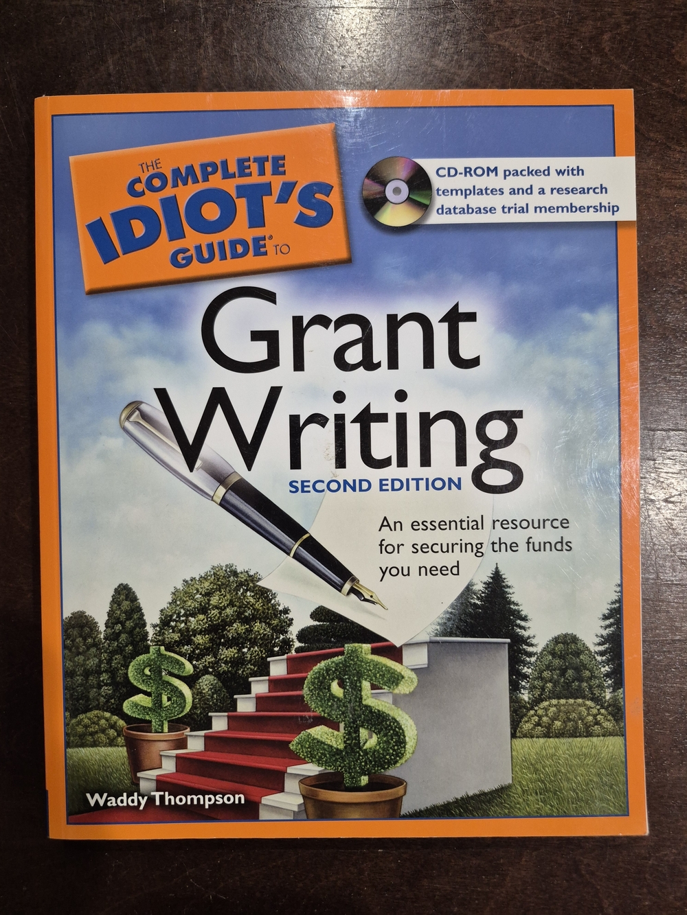 Complete Idiot's Guide to Grant Writing - Orange Cover